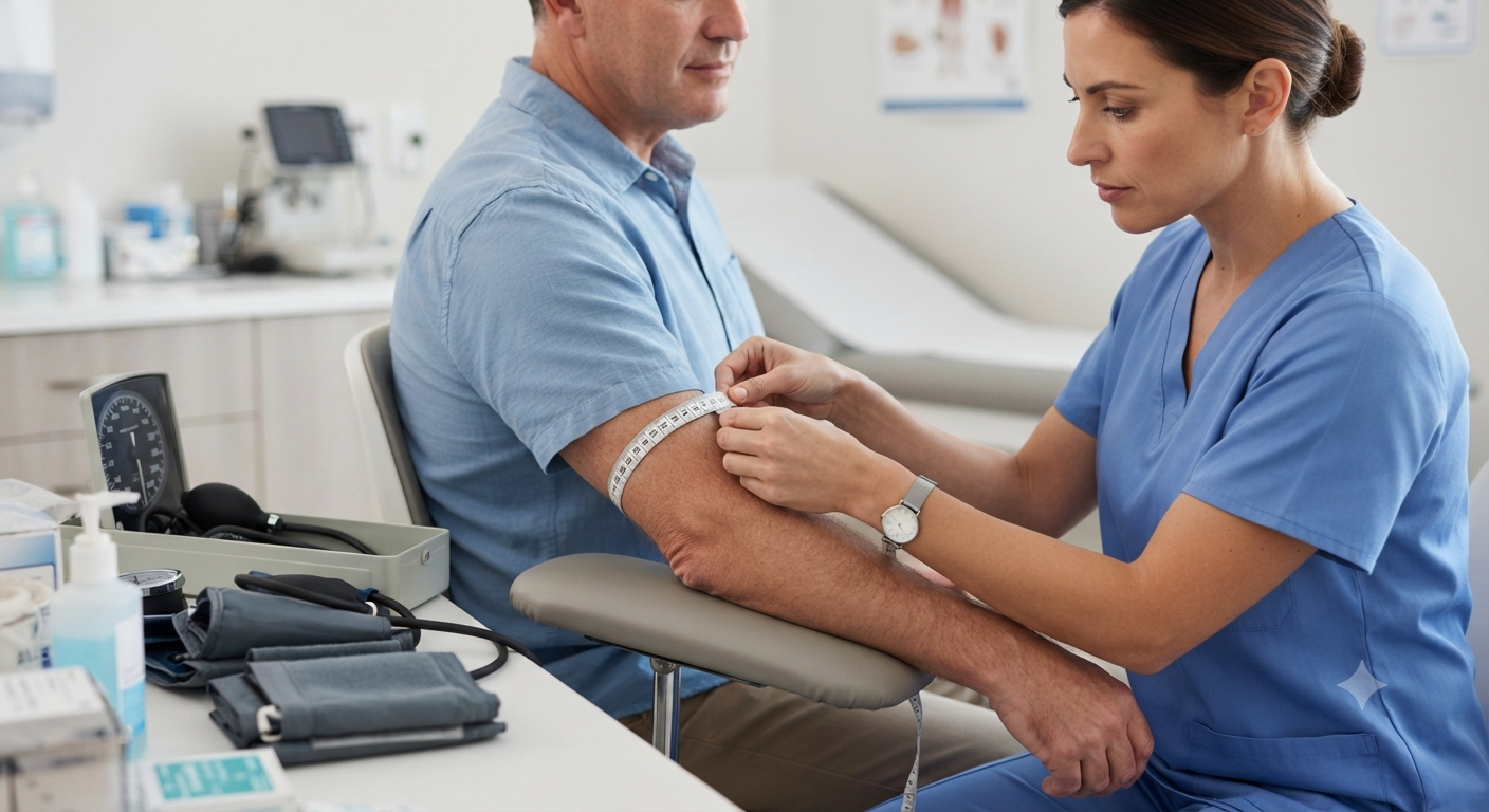 Cách đo chu vi vòng bắp tay để chọn vòng bít phù hợp