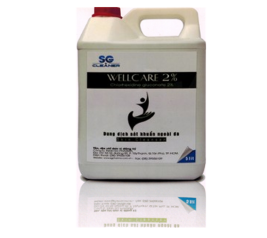 Nước rửa tay thường quy Wellcare 2%