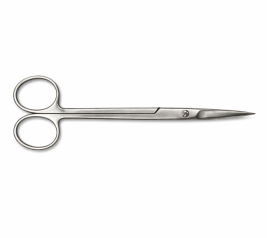 Kéo phẫu thuật Metzenbaum-Nelson, cong, nhọn nhọn, dài 18 cm	AC 131/18