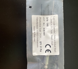 ỐNG HÚT MỠ 1.2MM x 10.5 CM, 1 LỖ 